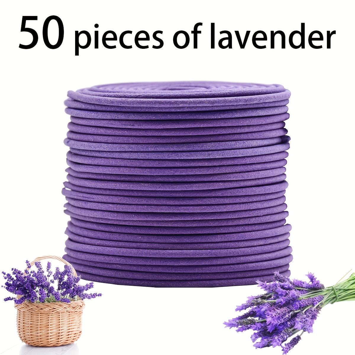 Uv Inhibitor Candle - 50 candele a spirale profumate alla
