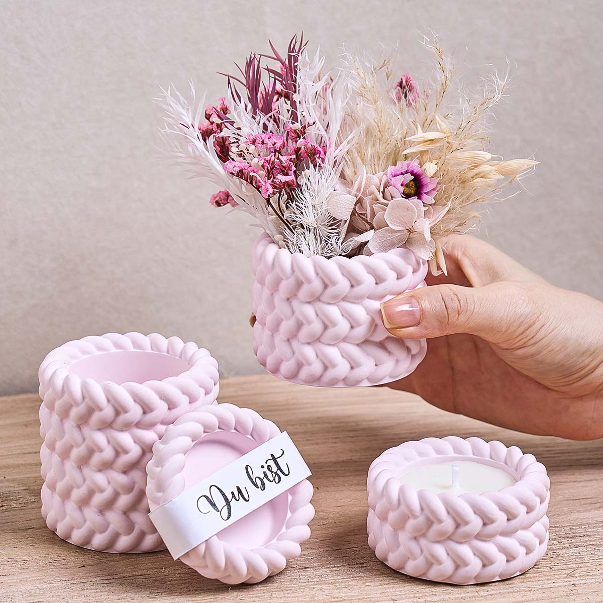 Candle Making Pot - Stampo in silicone per barattolo di