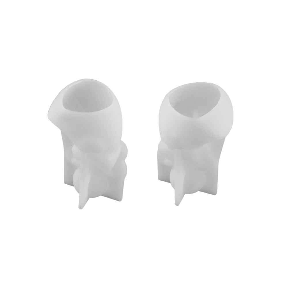 Candle Making Moulds - 2 Pezzi NUOVI Stampi in Silicone