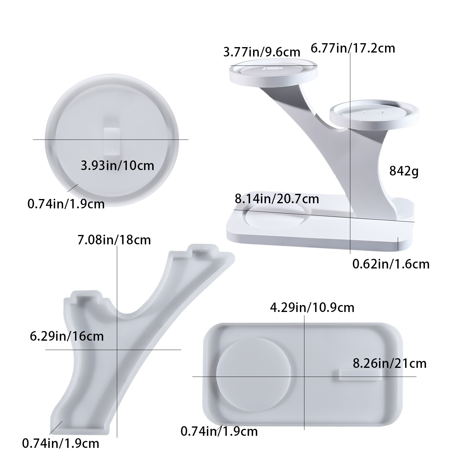 Stampo in silicone fai da te p - Candle Making Moulds recensione e prezzo