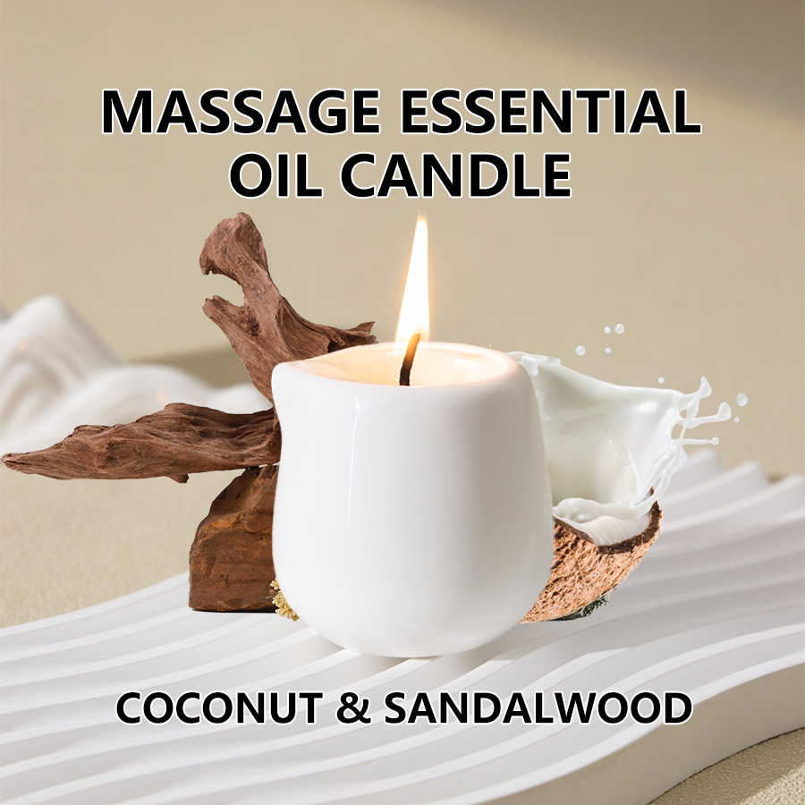 Candela per Massaggi Naturale  - Coconut Wax Flake recensione e prezzo